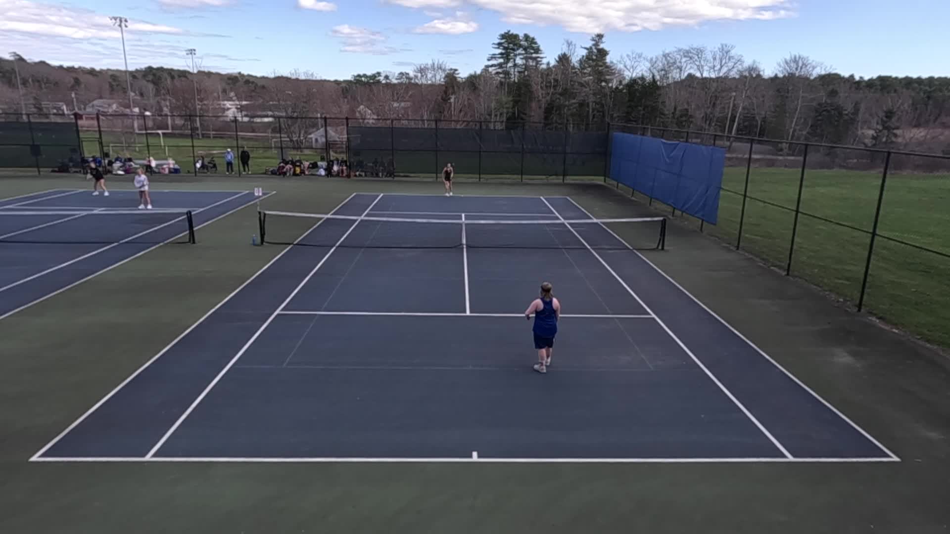 Girls Tennis - Boothbay v Maranacook_Court 3  Match 1