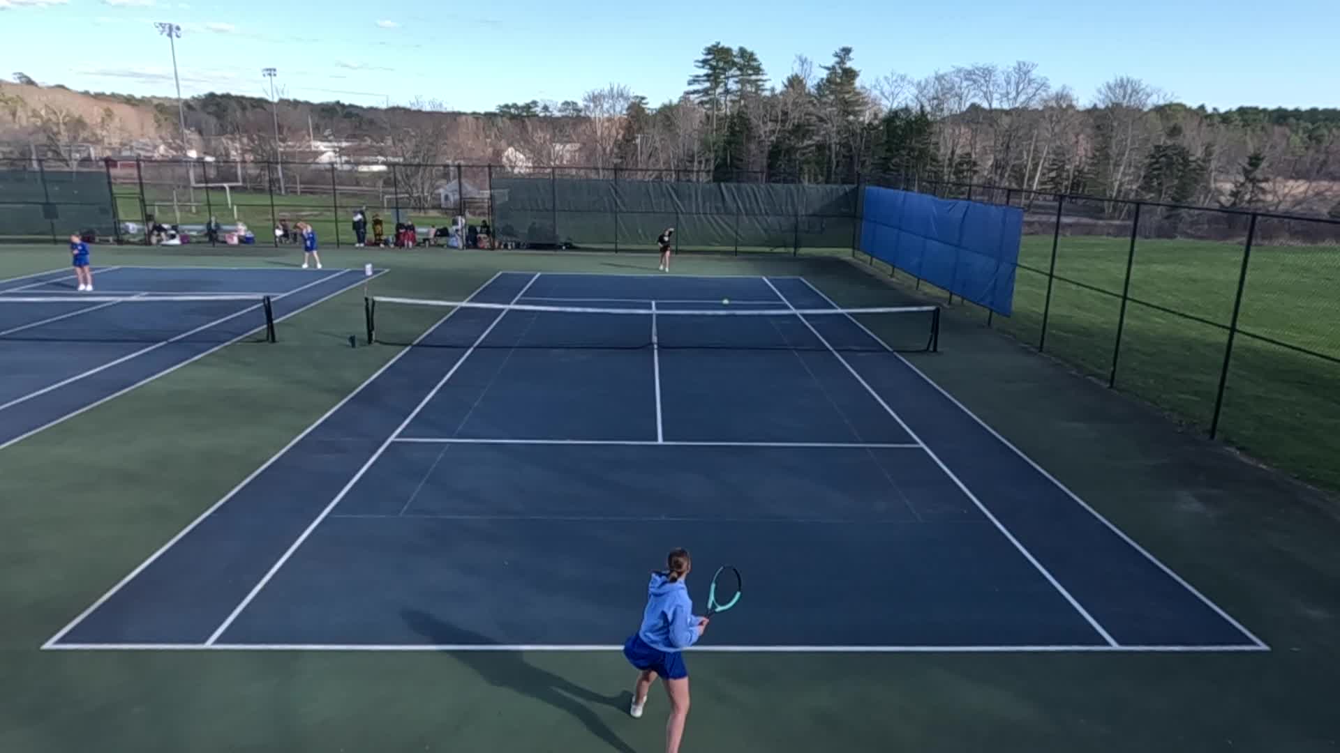 Girls Tennis - Boothbay v Maranacook_Court 3 Match 2