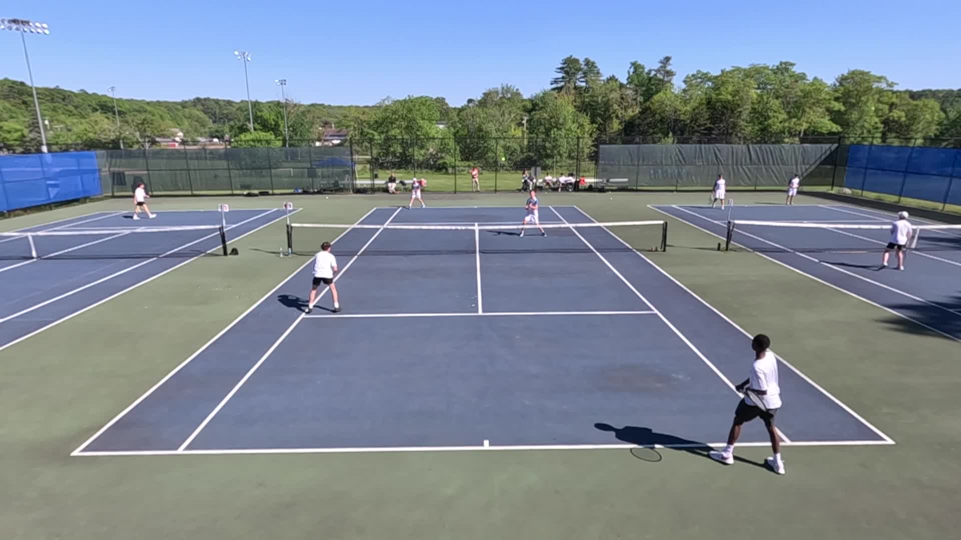 BRHS Boys Tennis 08 NYA Playoff 02_court 2