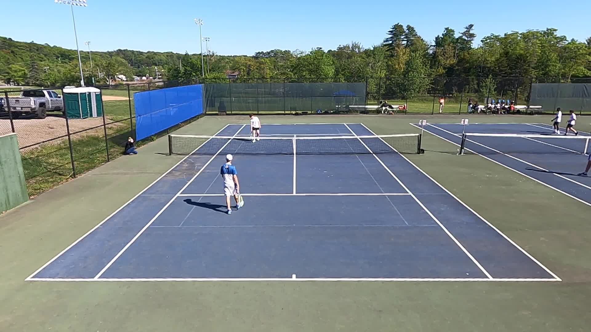 BRHS Boys Tennis 08 NYA Playoff 02_court 1