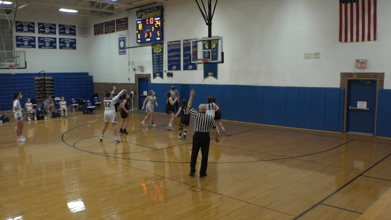 Seahawks Girls Baskeball vs Medomak Valley Panthers