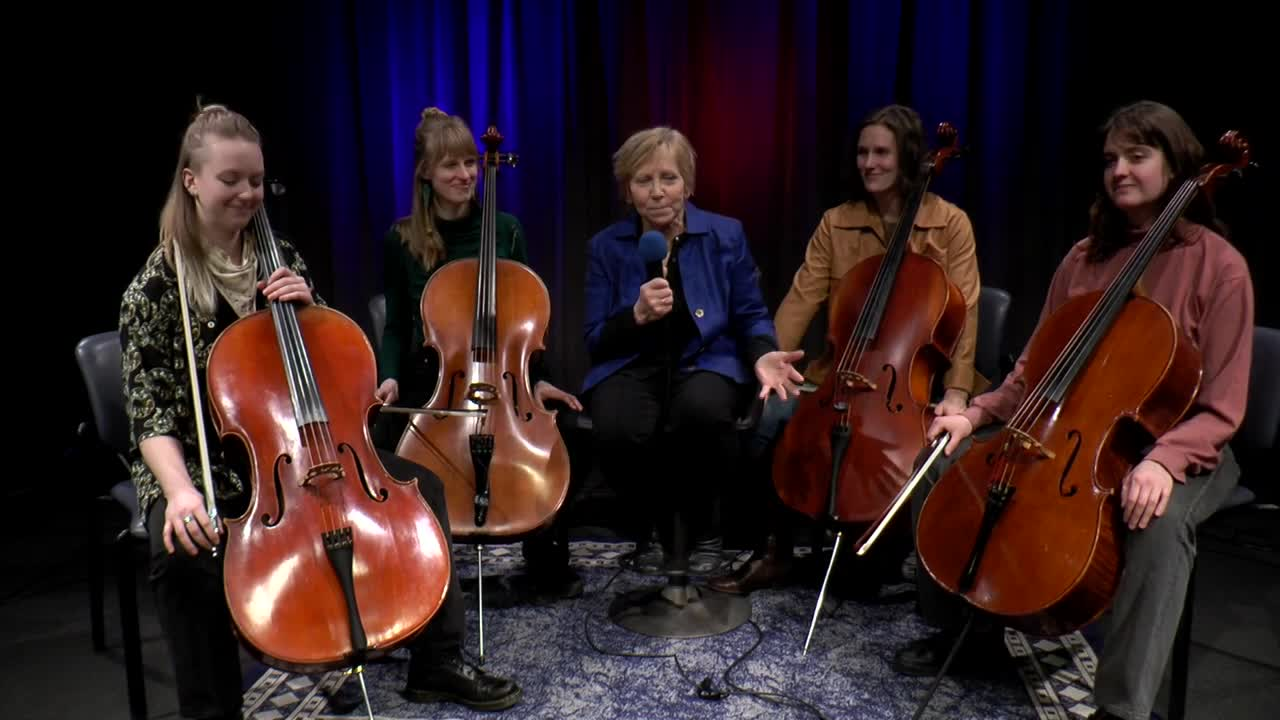 Baby Blue Arts Presents Delphia Cello Quartet