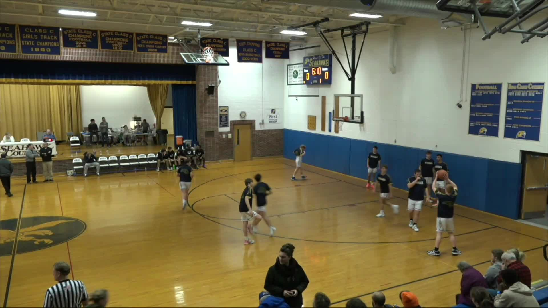 Boys Basketball - Seahawks vs St Dom Saints