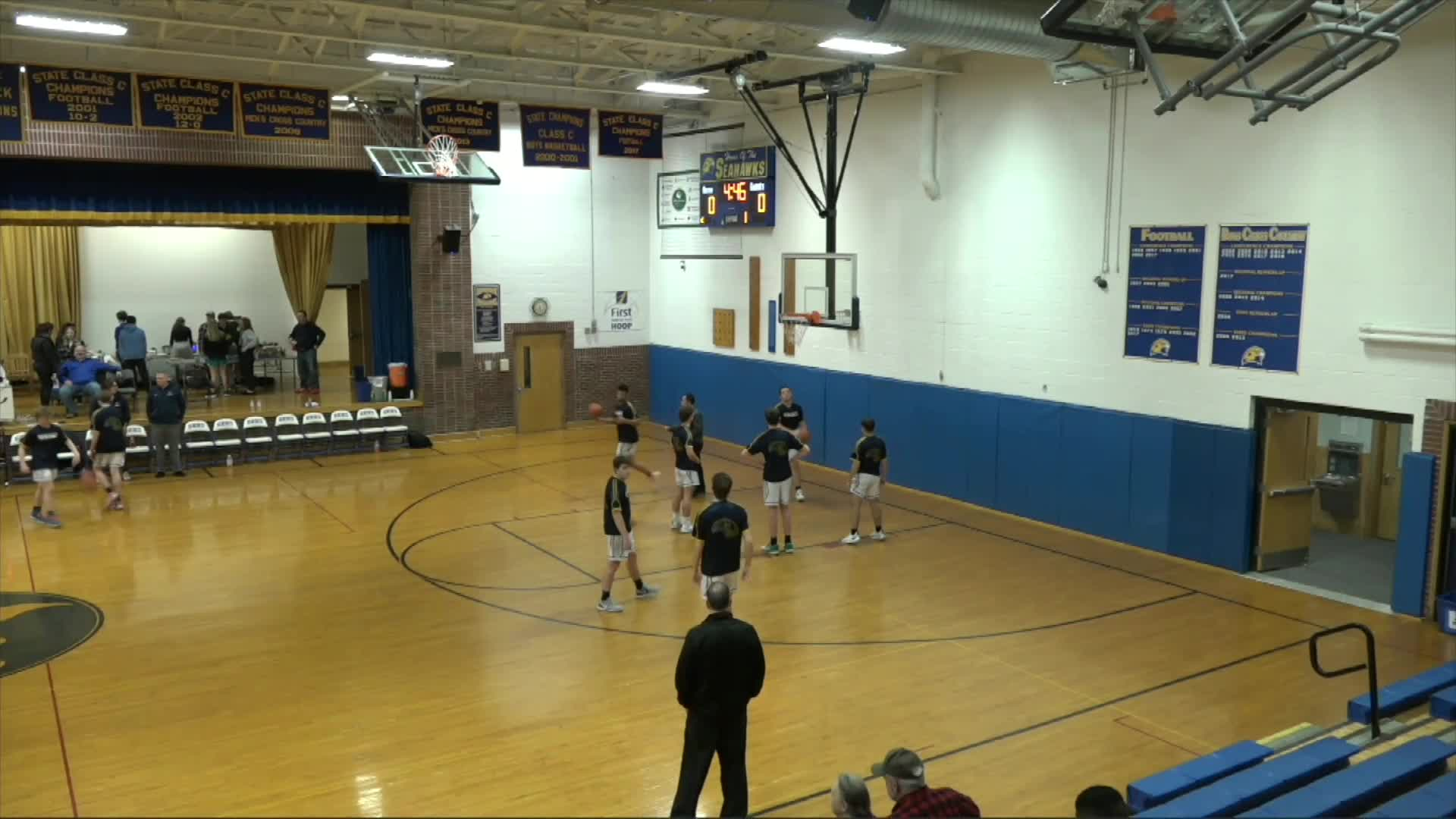 Boys Basketball - Seahawks vs Traip Academy