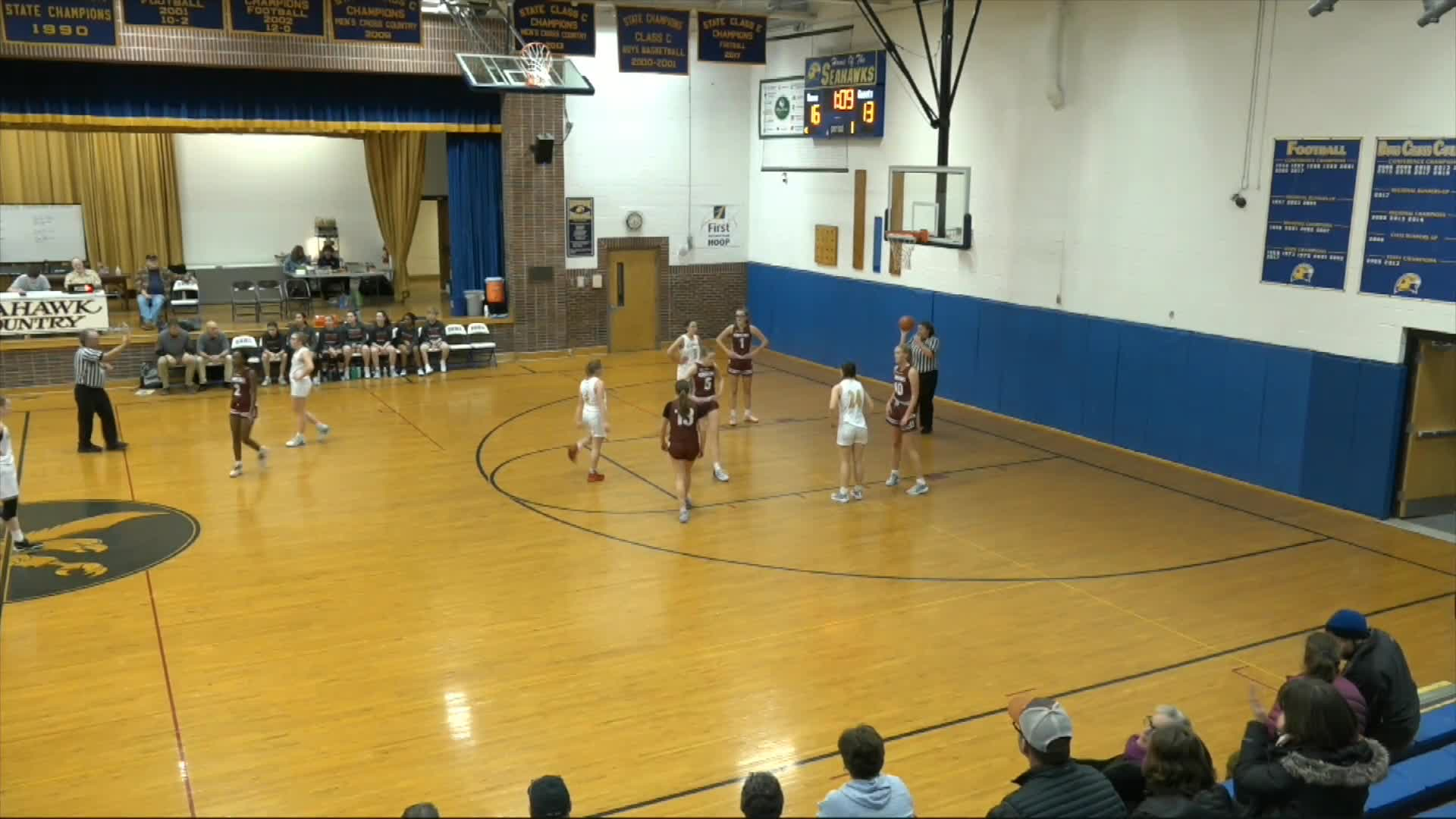 Seahawks vs Kents Hill 1st half