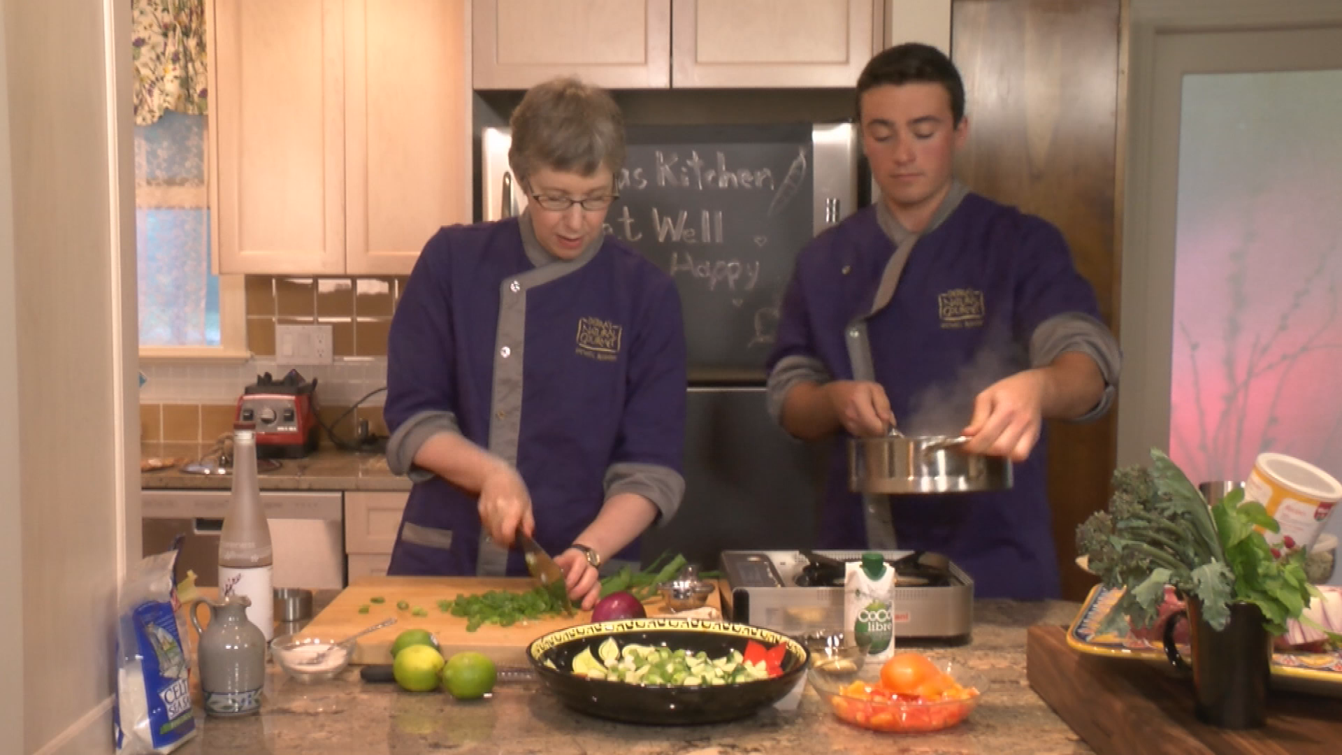 Eat Well Be Happy- fish with coconut and lime, beet salad