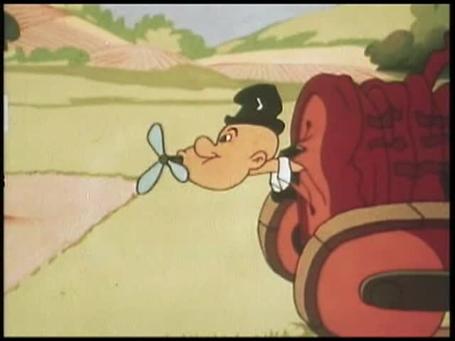 Cartoon - Popeye for President